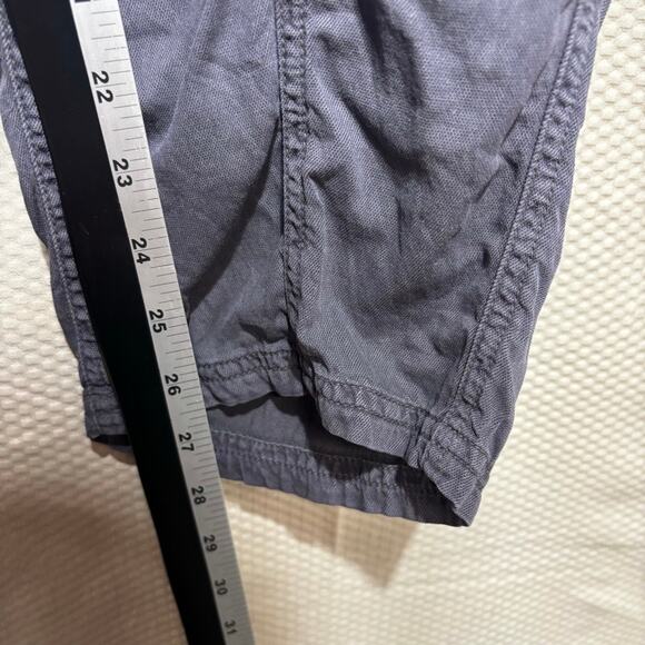Faherty Women's Charcoal Gray Jogger Pants Tencel Organic Cotton Blend Size L - Picture 7 of 10